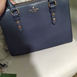 Kate spade blue color hand bag
